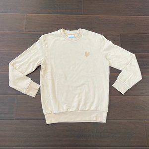 INIMIGO Men’s Cotton Blend Heart Sweatshirt Sweater Pullover Maze Sz Large